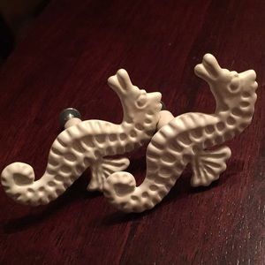 Anthropologie Sea Horse Drawer Pulls